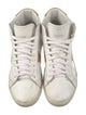 Celine Leather Colorblock Pattern Sneakers