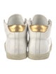 Celine Leather Colorblock Pattern Sneakers