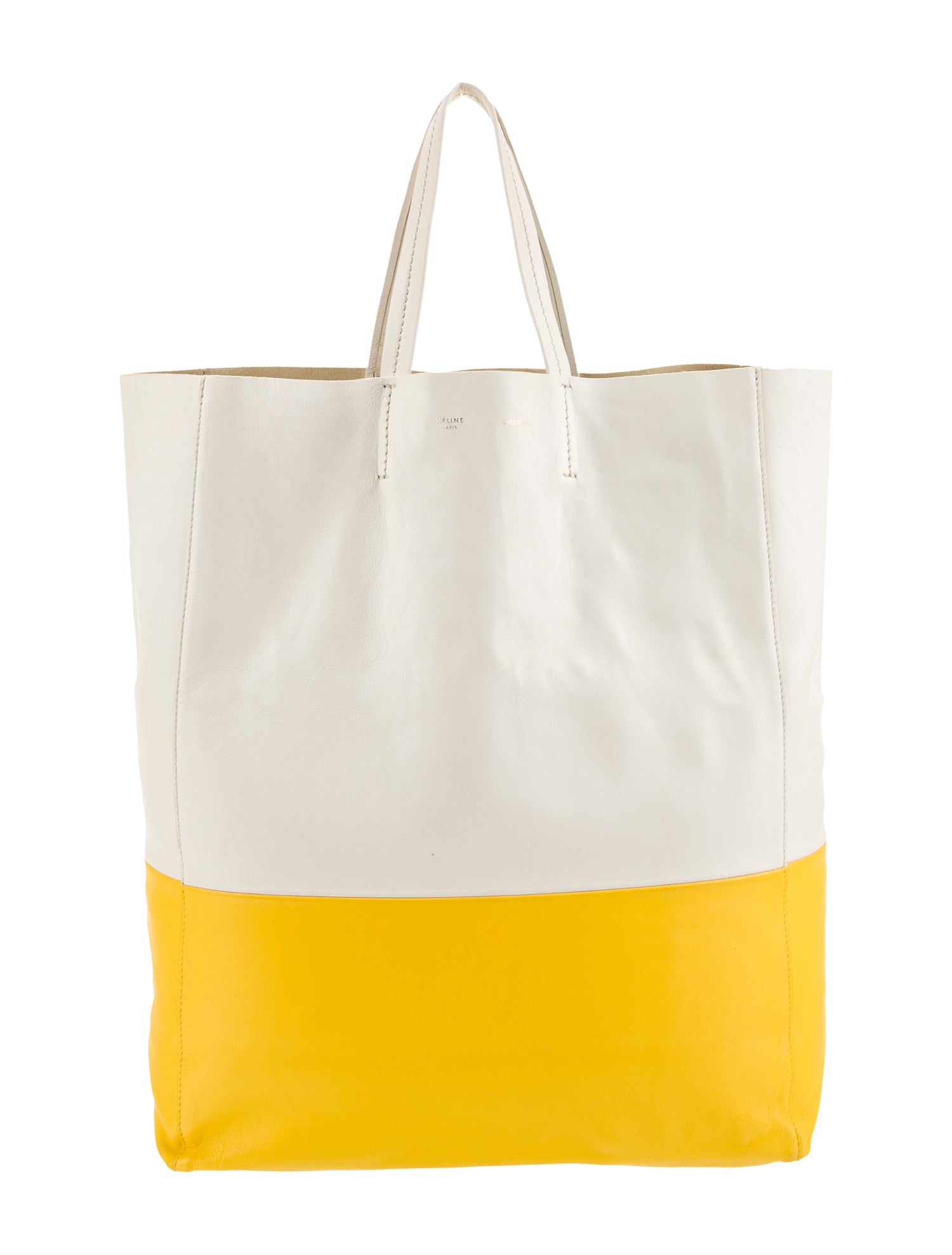 Celine Leather Vertical Cabas