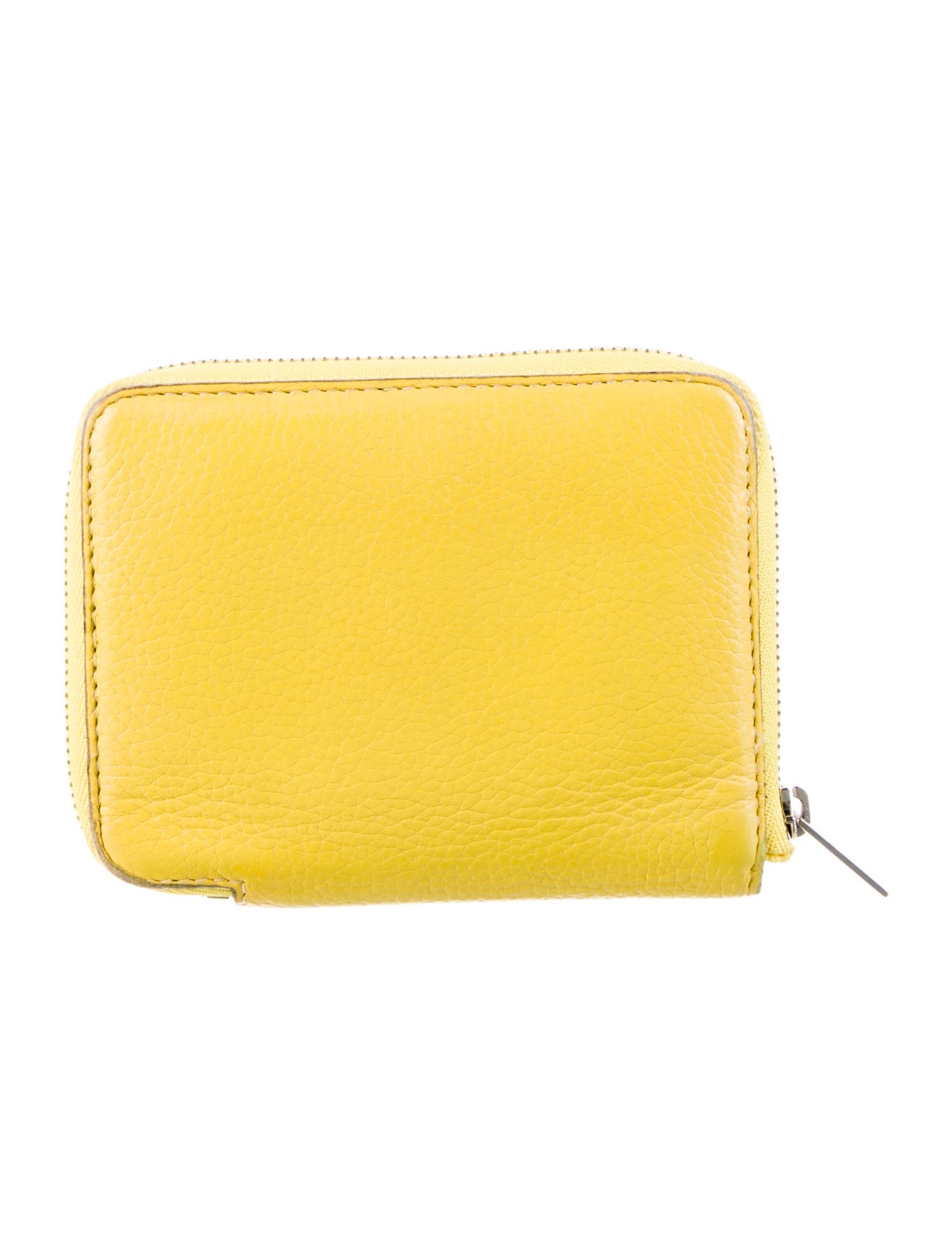 Celine Small Zipped Multifunction Wallet Leather Compact Wallet