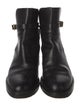 Celine Leather Moto Boots