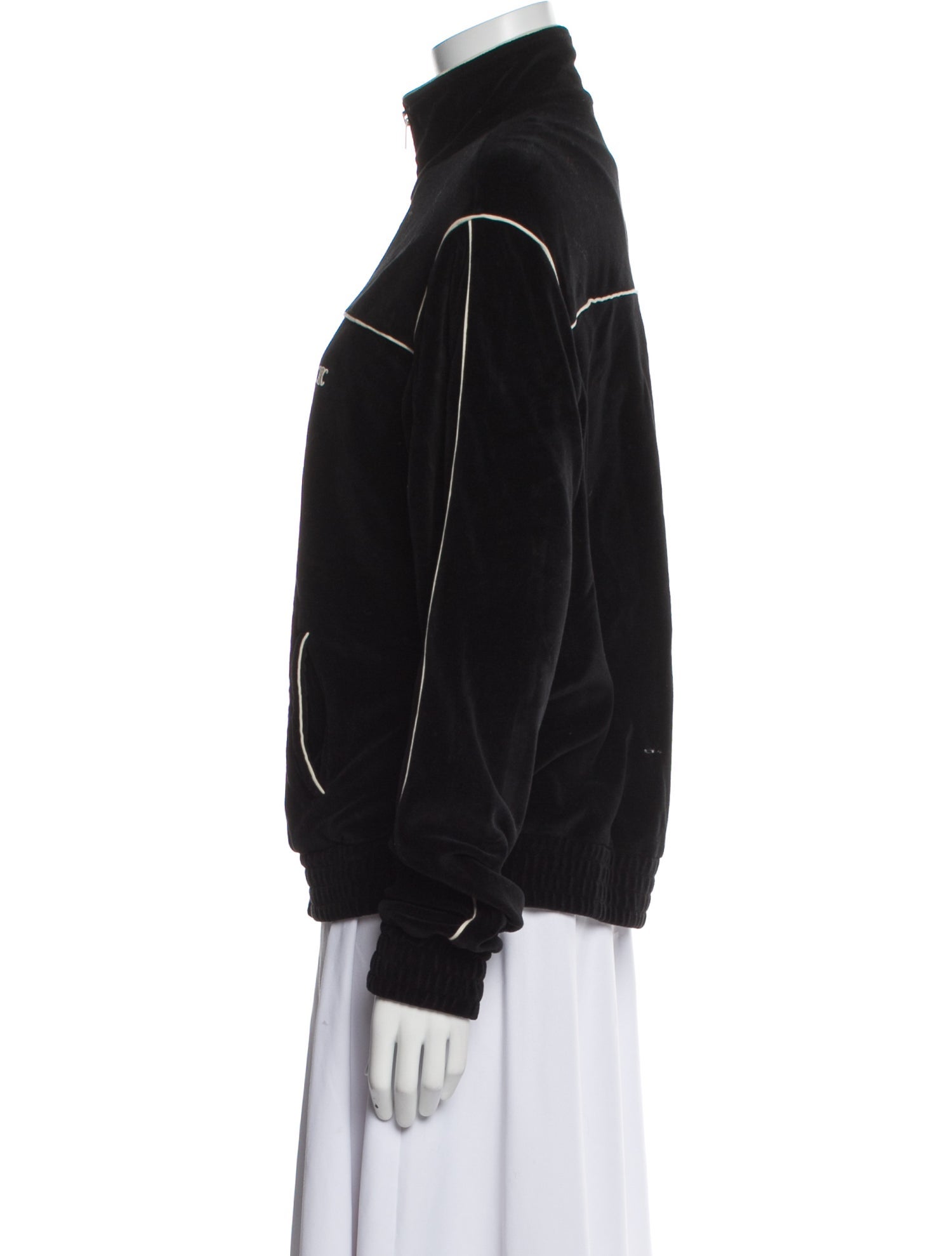 Celine Velour Bomber Jacket