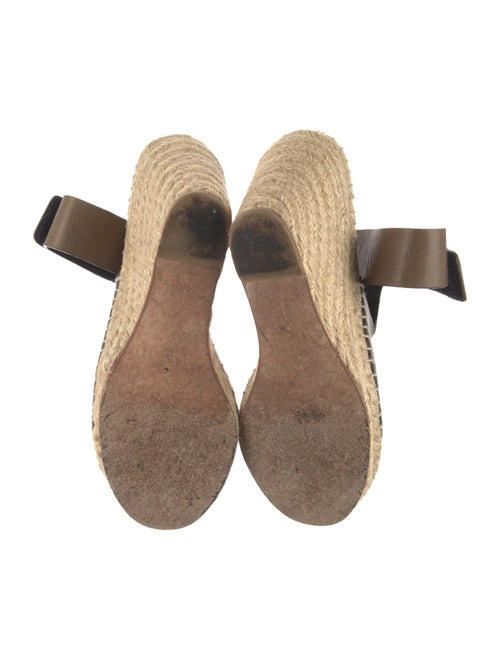 Celine Leather Espadrilles