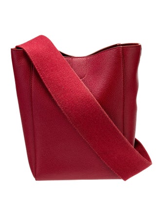 Celine Leather Seau Sangle Small