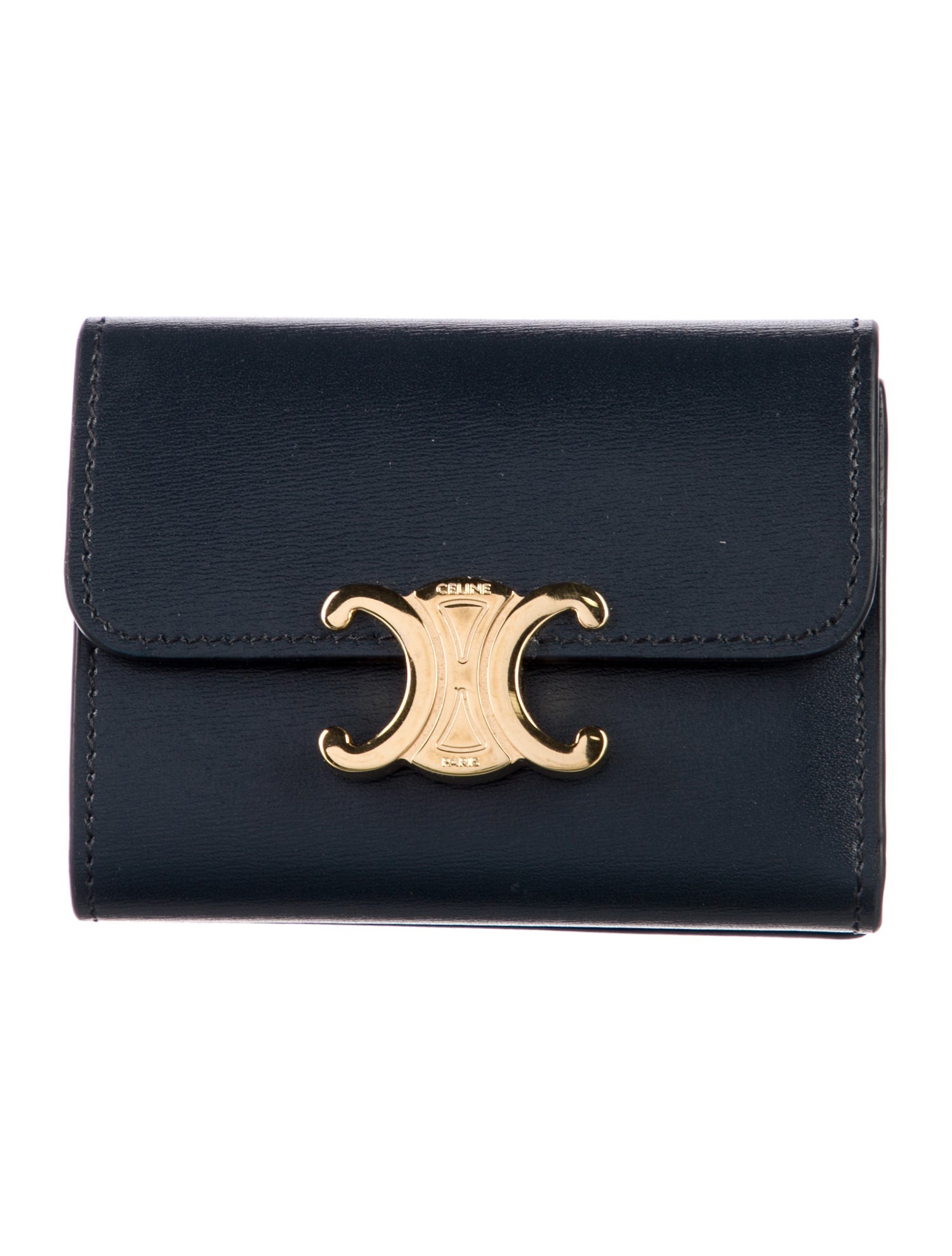 Celine 2023 Triomphe Compact Wallet