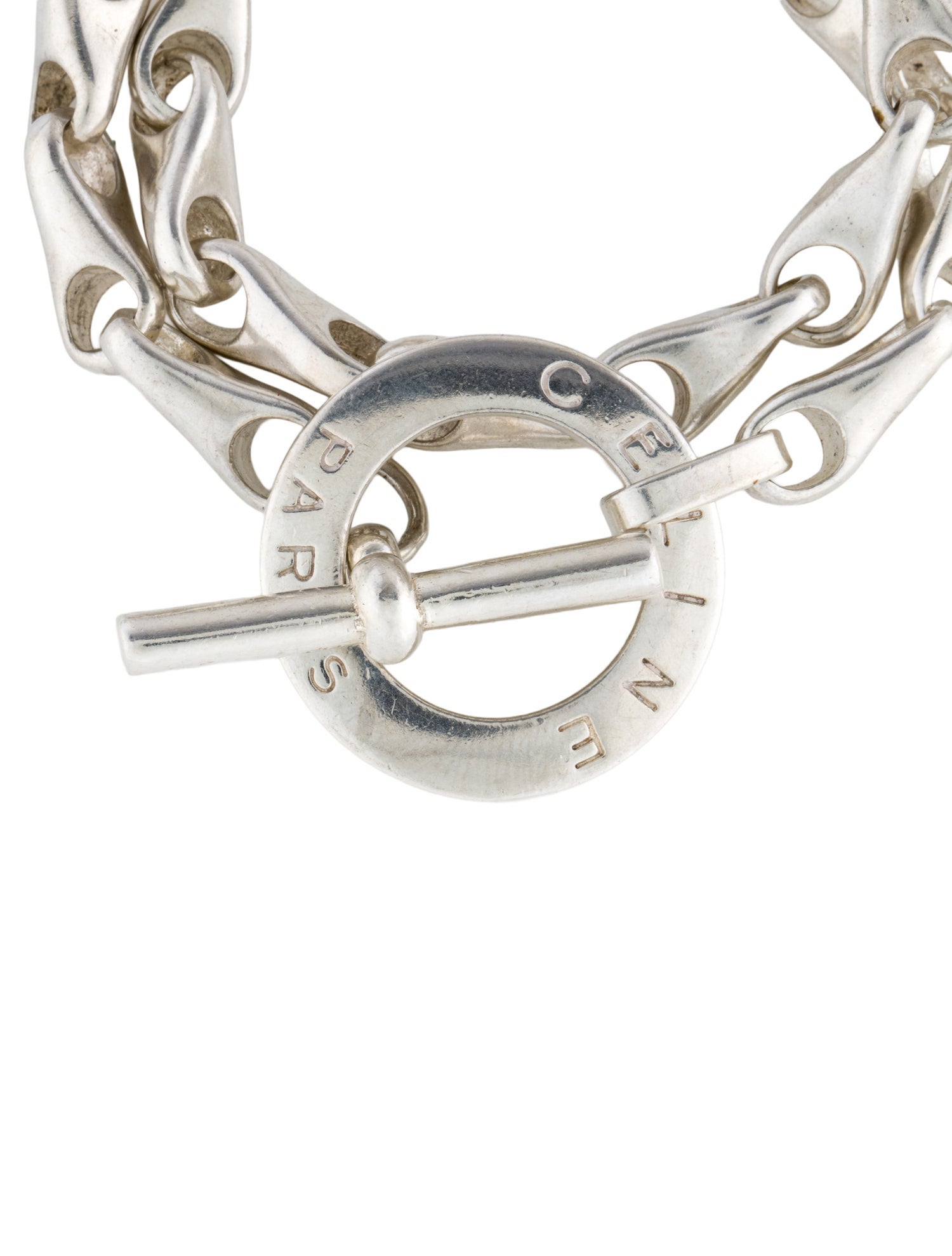 Celine Vintage Double Toggle Bracelet