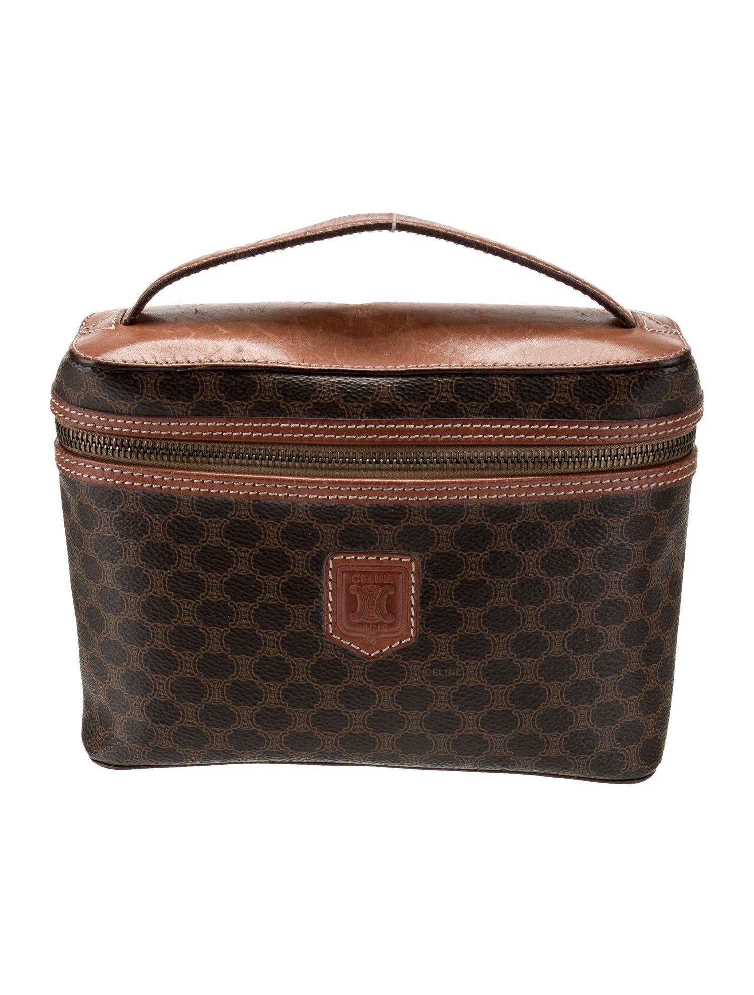 CELINE セリーヌ★Cosmetic Case ★マカダムバニティケース 楽天市場】CELINE セリーヌ マカダム メイクポーチ 化粧ポーチ