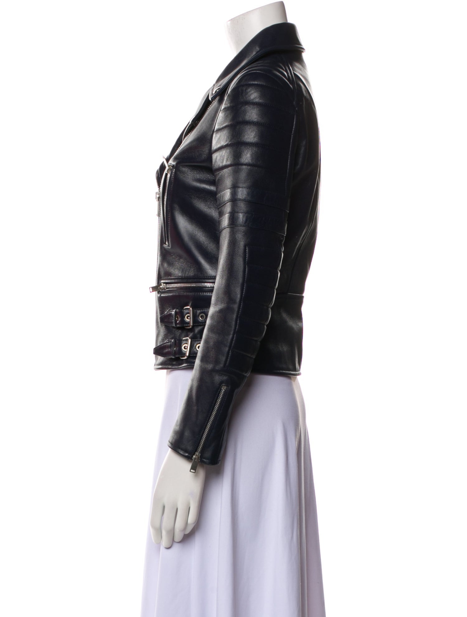 Celine Shearling Biker Jacket