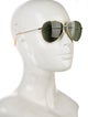 Celine Aviator Mirrored Sunglasses