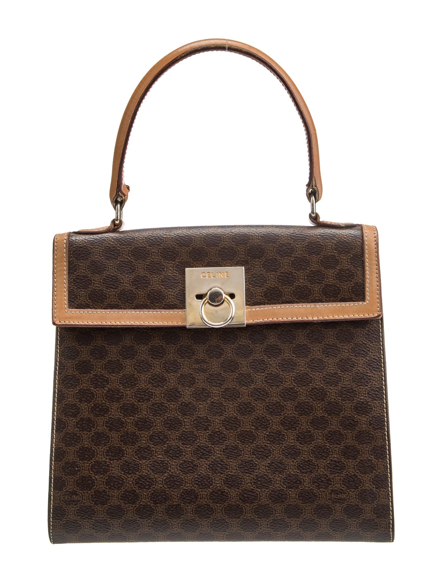 Celine Monogram Top Handle Bag