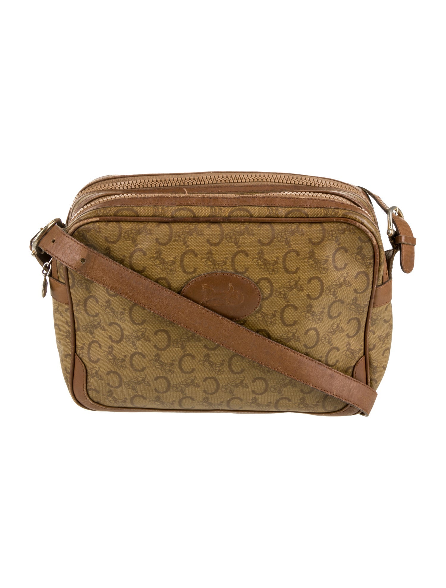 Celine Monogram Crossbody Bag Vintage