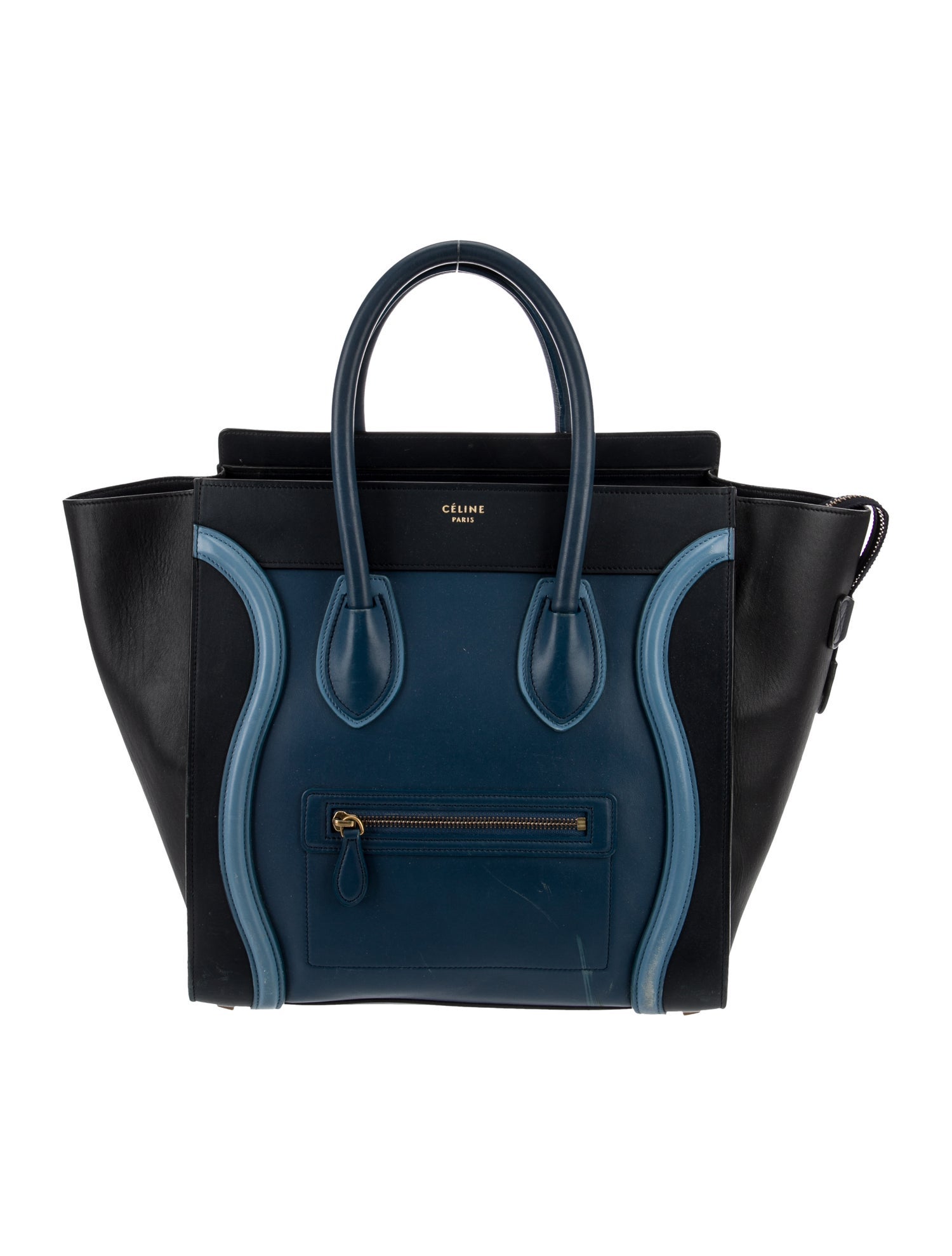 Celine Leather Luggage Mini