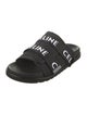 Celine Canvas Graphic Print Slides