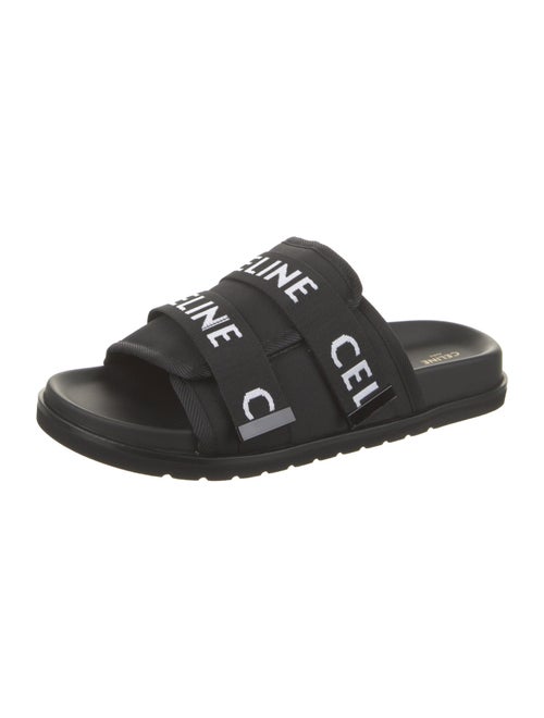 Celine Canvas Graphic Print Slides