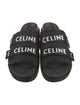 Celine Canvas Graphic Print Slides