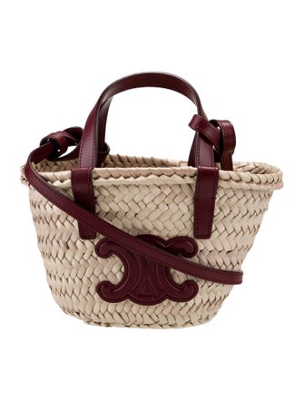 Celine Triomphe Classic Panier Tote Nano 2022
