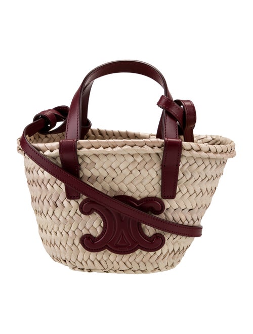 Celine Triomphe Classic Panier Tote Nano 2022