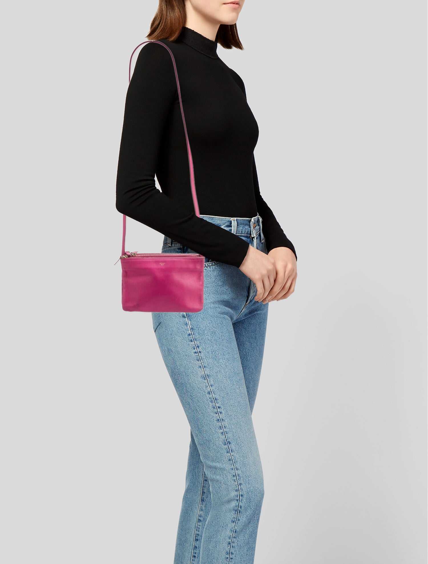 Celine Leather Trio Small