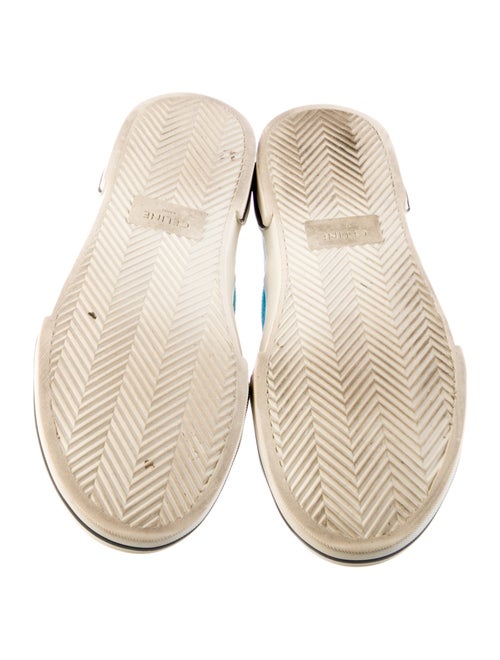 Celine Canvas Tie-Dye Print Sneakers