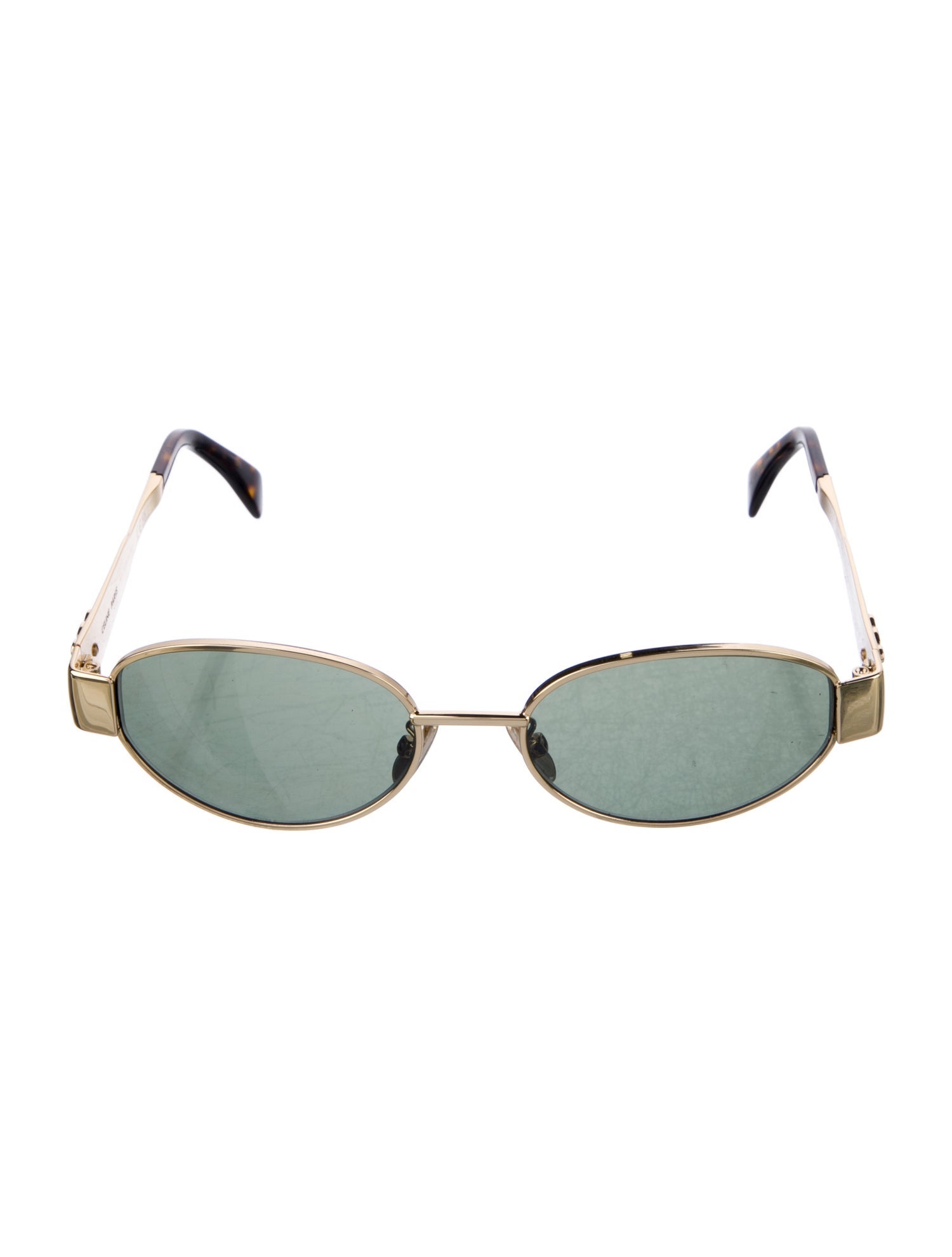 Celine Round Tinted Sunglasses