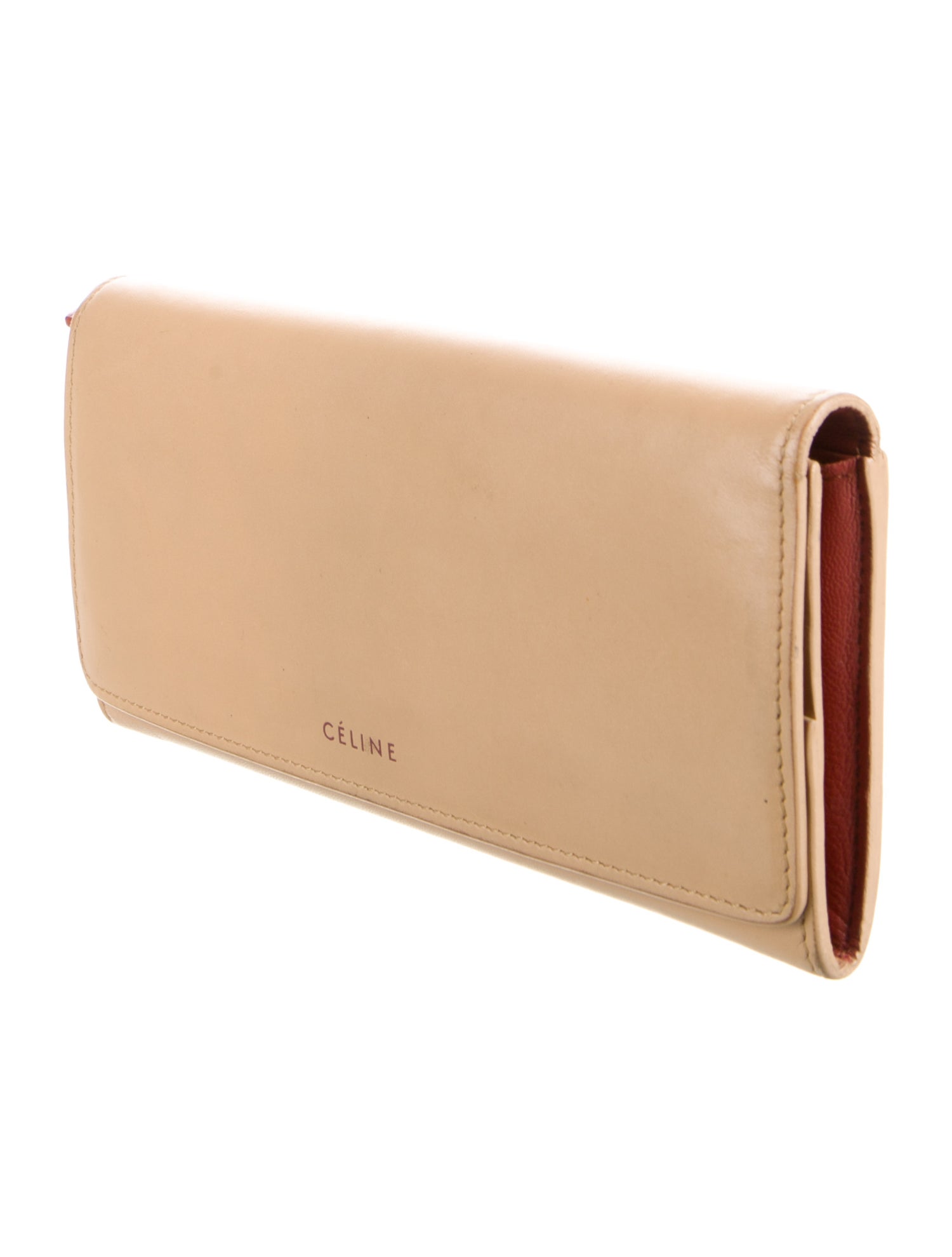 Celine 2011 Leather Continental Wallet