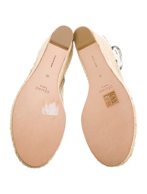 Celine Leather Espadrilles