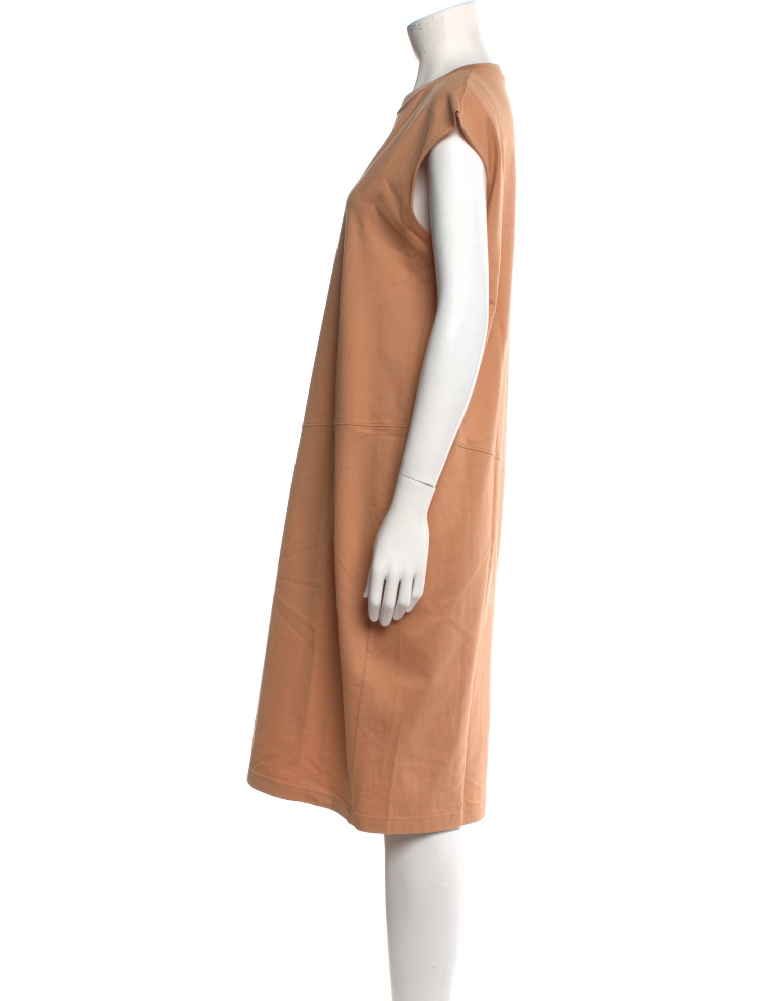 Celine Crew Neck Midi Length Dress