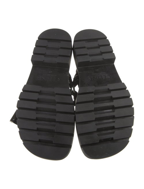 Celine Graphic Print Sandals