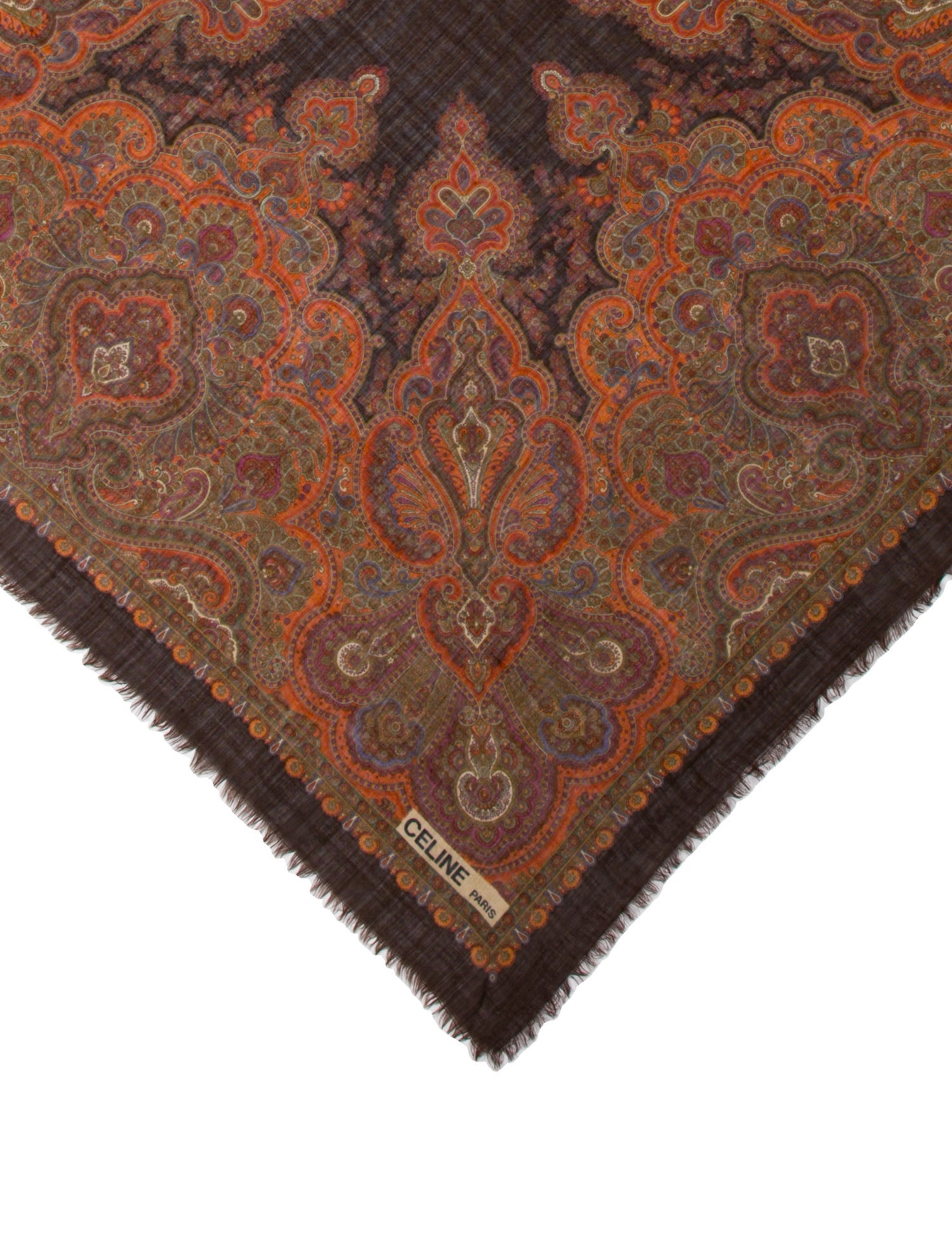 Celine Vintage Printed Scarf