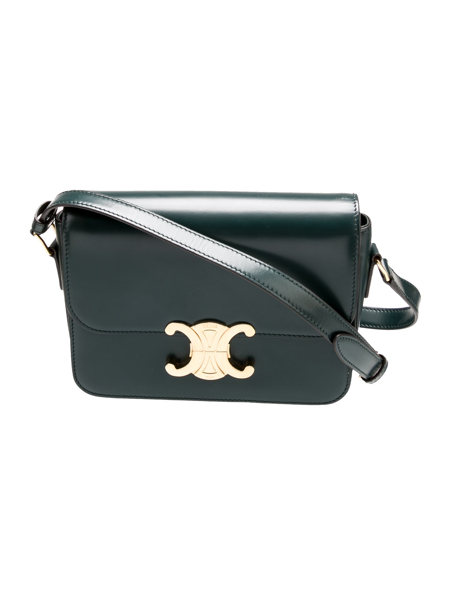 Celine Leather Triomphe Teen 2023