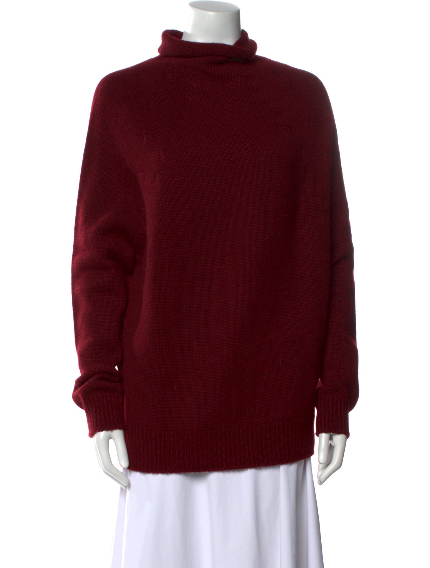 Celine Cashmere Mock Neck Sweater