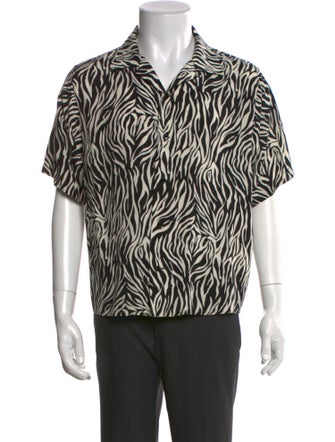 Celine 2022 Animal Print Shirt