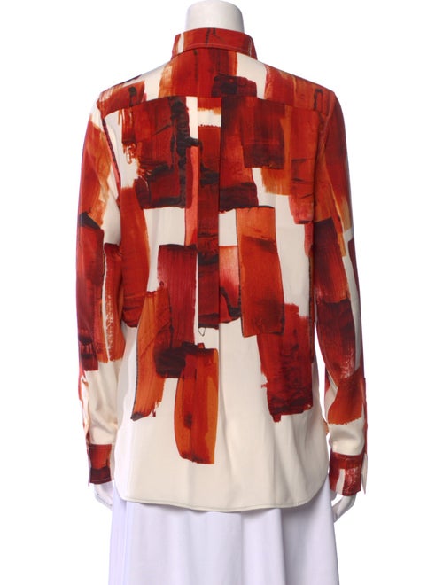 Celine 2014 Silk Button-Up Top