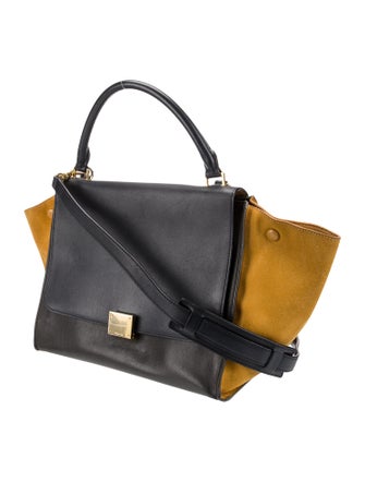 Celine Leather Trapeze Large