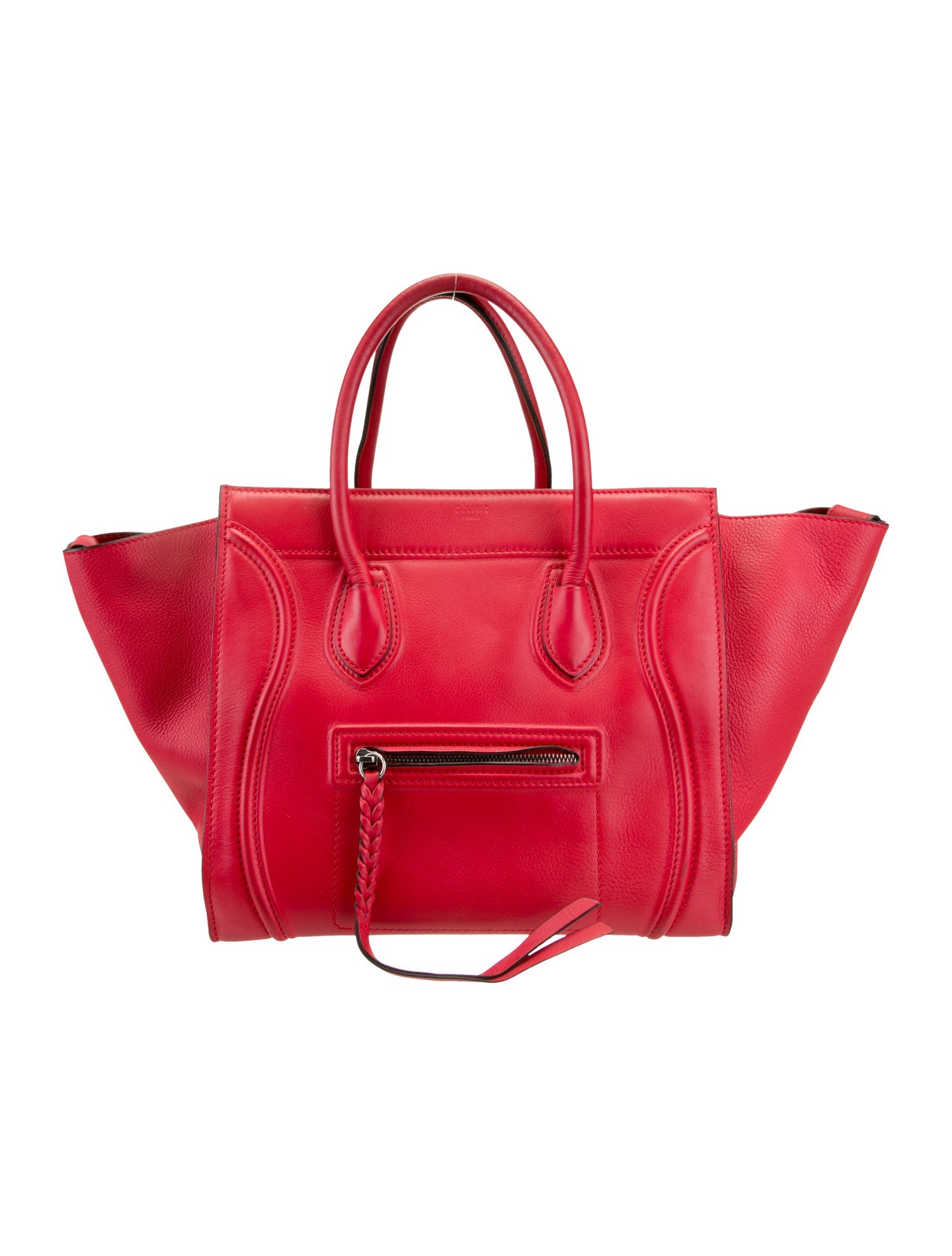 Celine Leather Luggage Phantom Medium