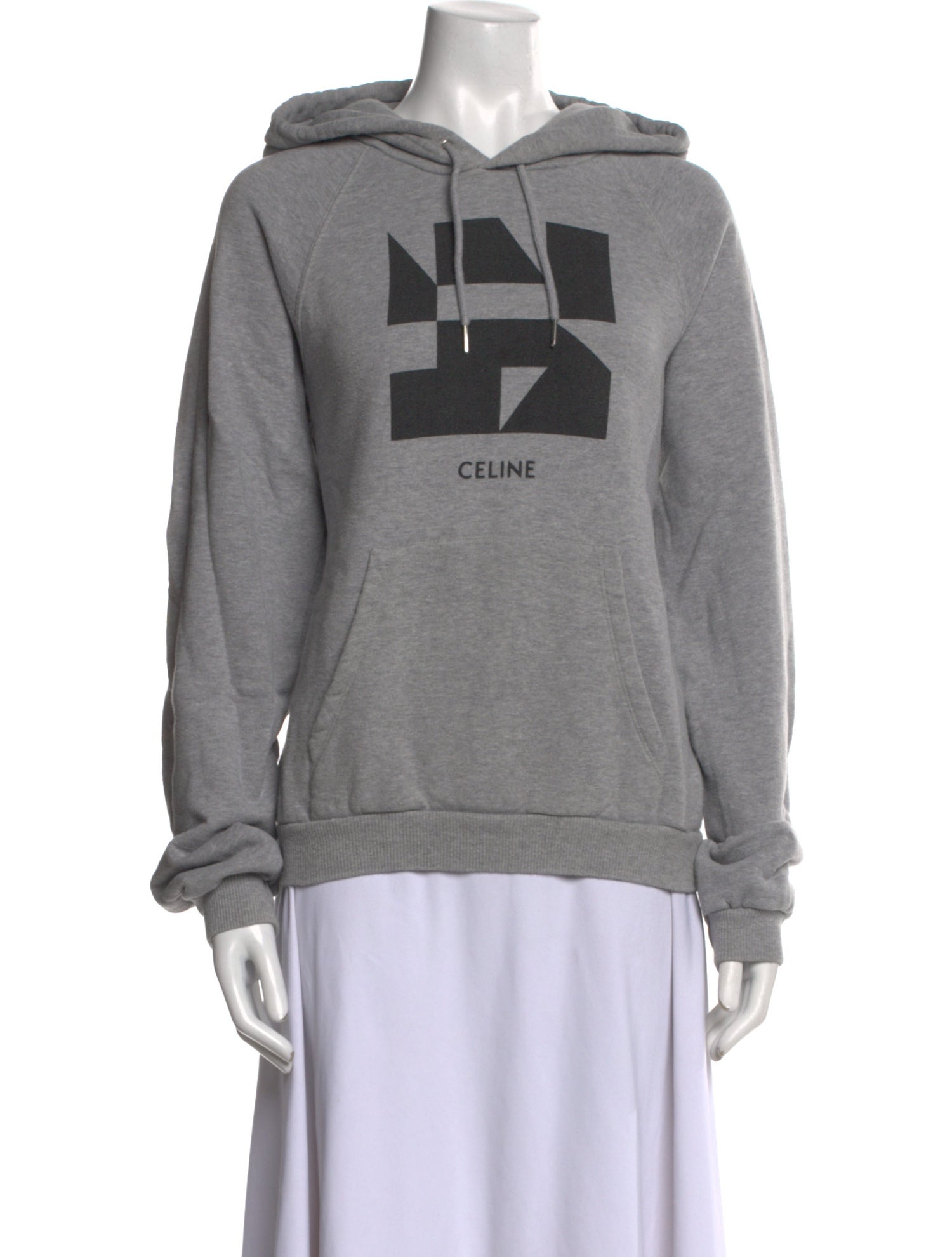 Celine Graphic Print Crew Neck Sweatshirt