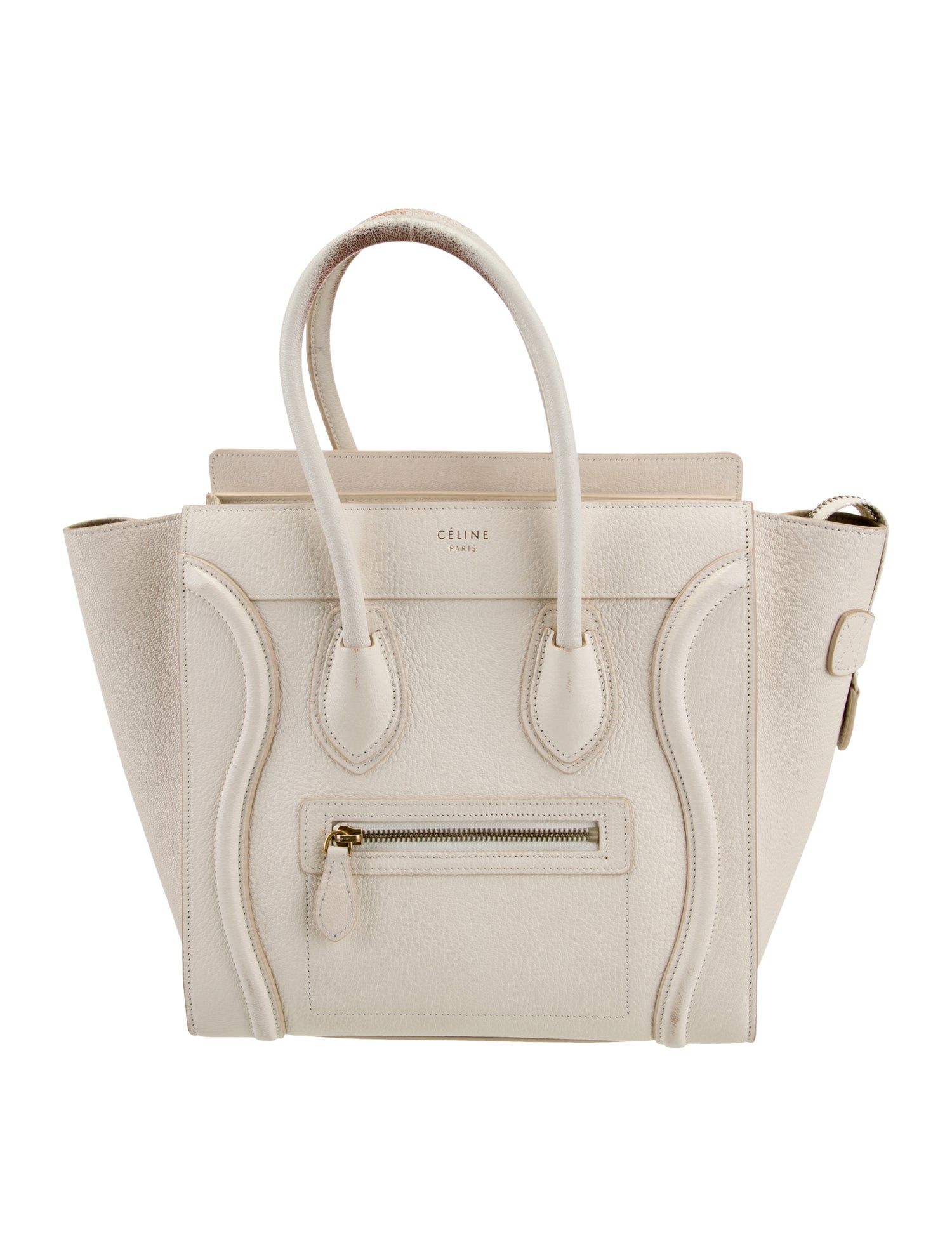 Celine Leather Luggage Micro