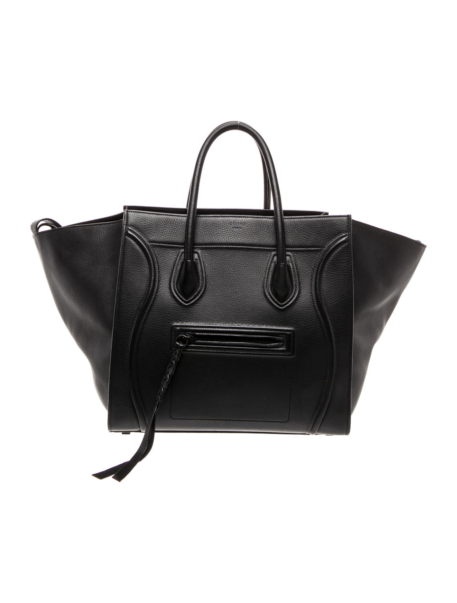 Celine Leather Luggage Phantom Large