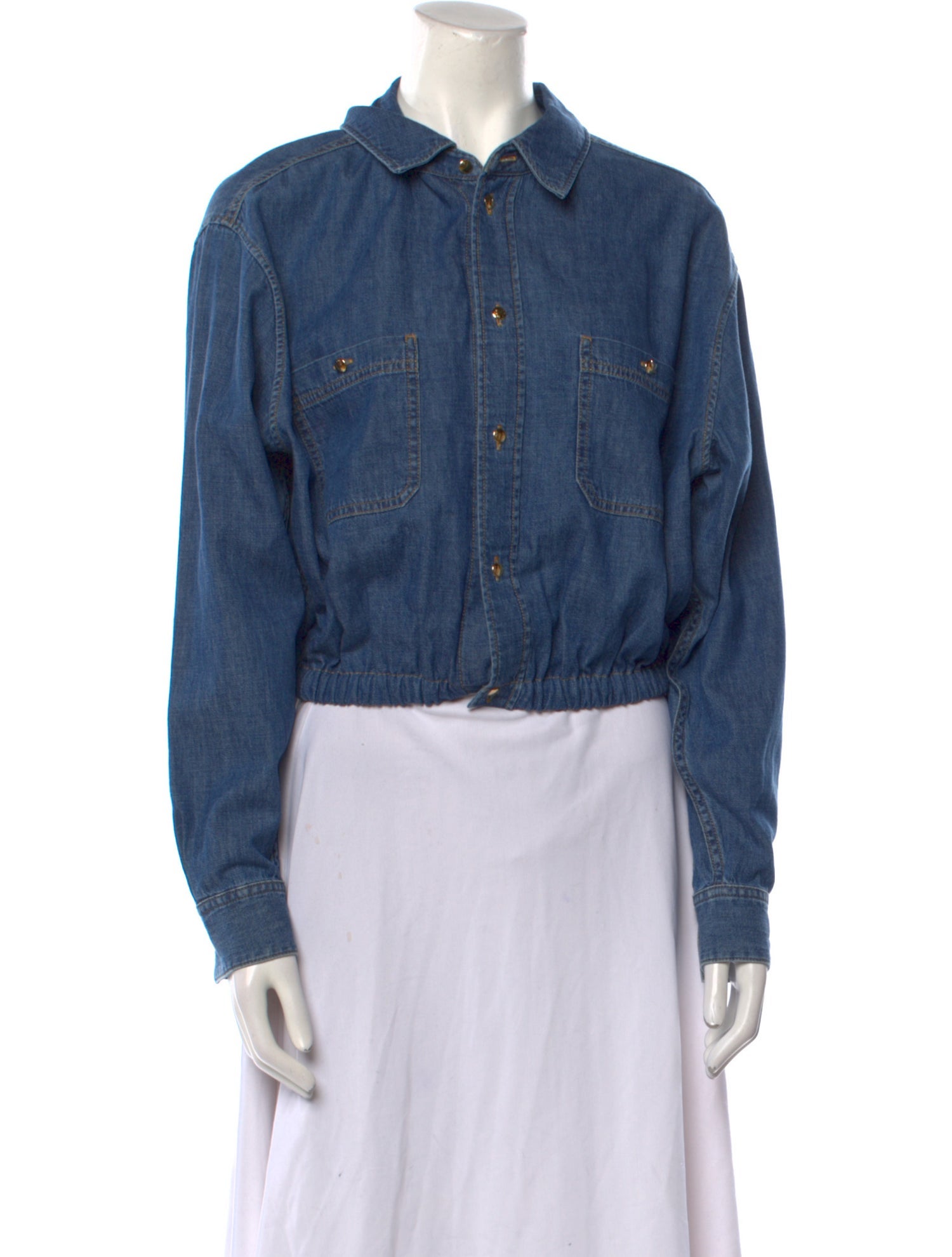 Celine Long Sleeve Button-Up Top