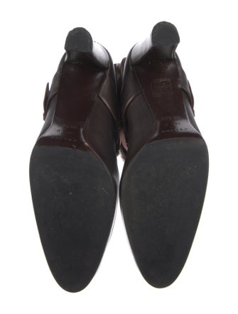 Celine Suede Fur Trim Sock Boots