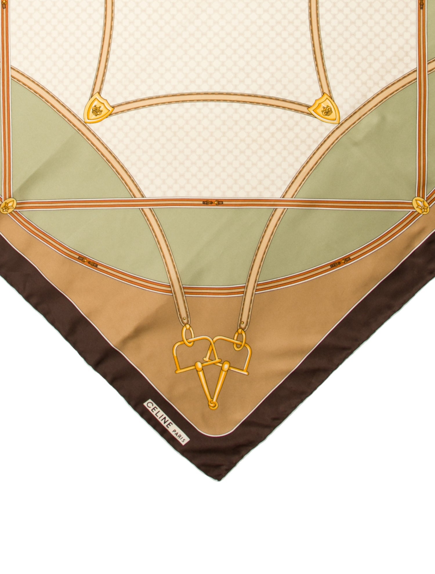 Celine Silk Printed Scarf