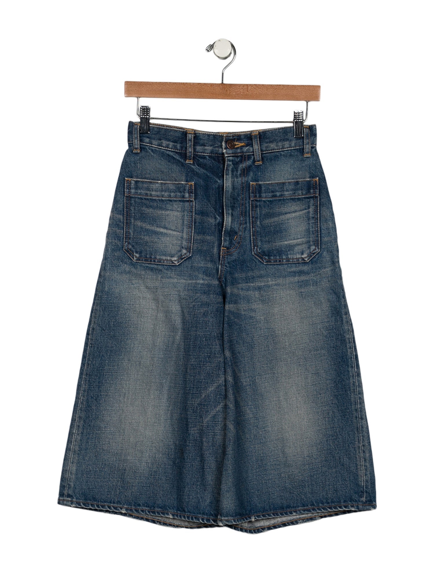 Celine High-Rise Wide Leg Jeans