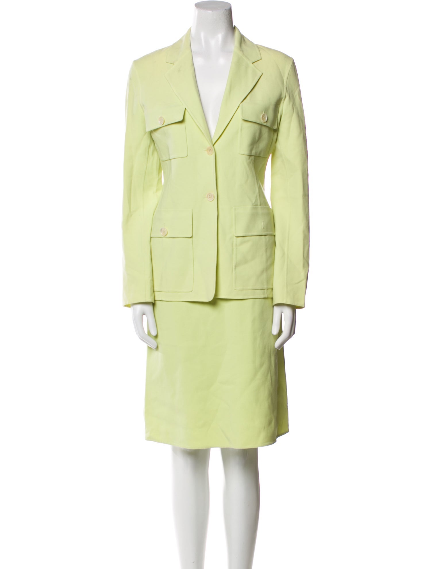 Celine Vintage Late 1990's - Early 2000's Skirt Suit