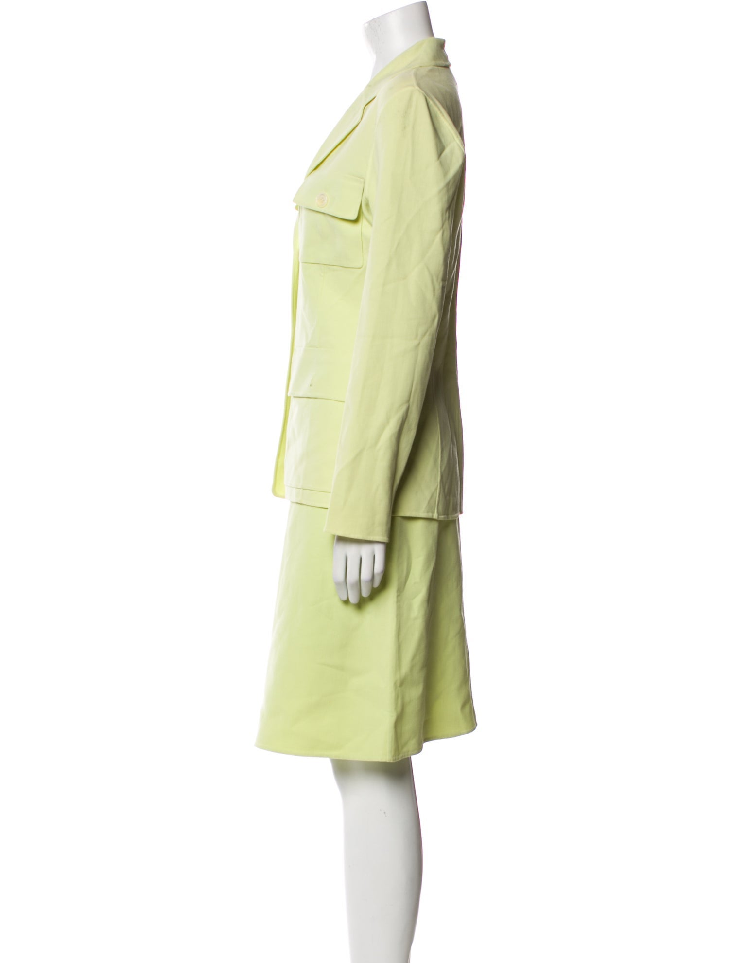 Celine Vintage Late 1990's - Early 2000's Skirt Suit