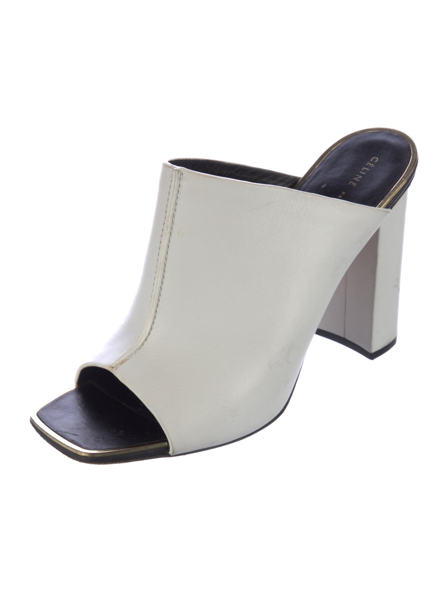 Celine Leather Mules
