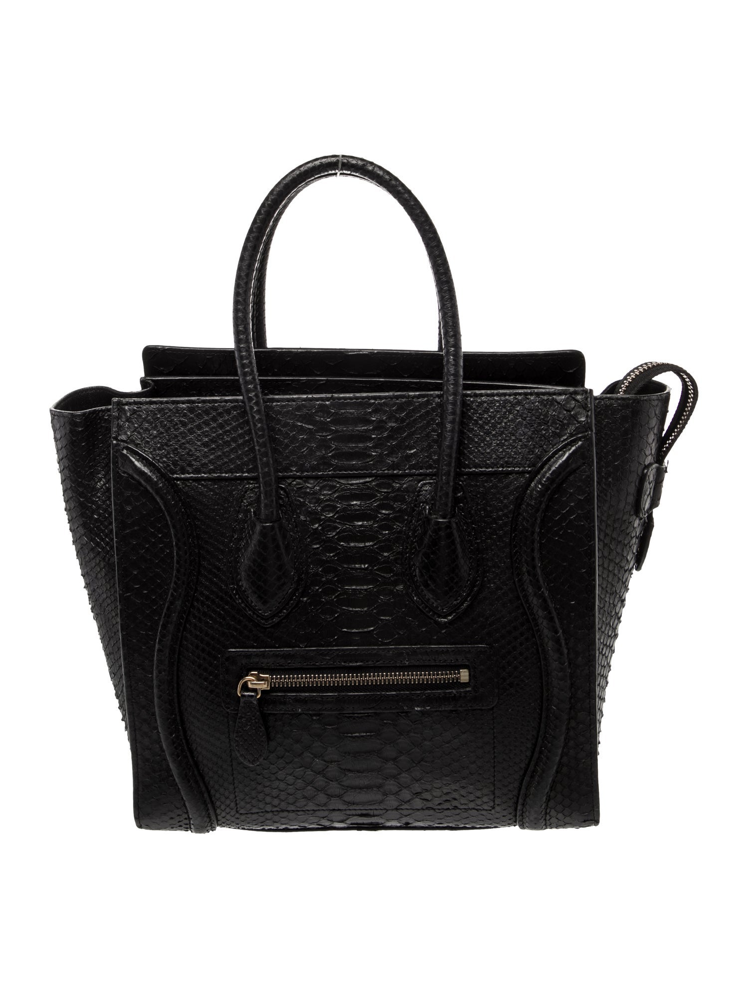 Celine Python Luggage Micro