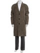 Celine Wool Tweed Pattern Overcoat