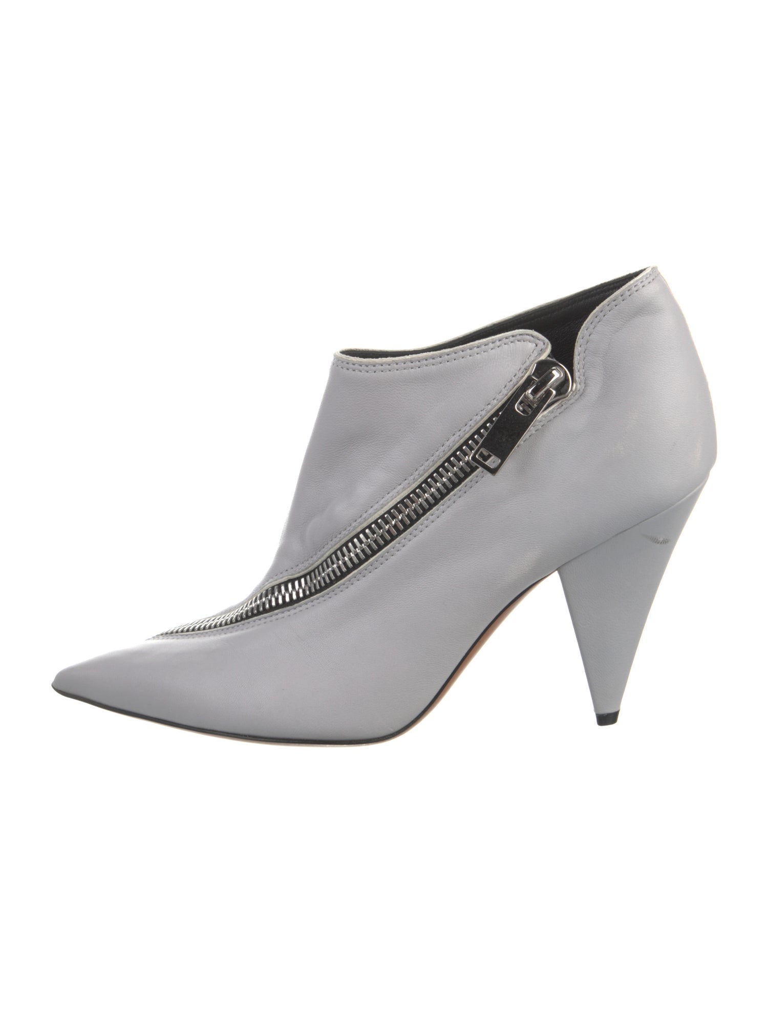 Celine Leather Lace-Up Boots