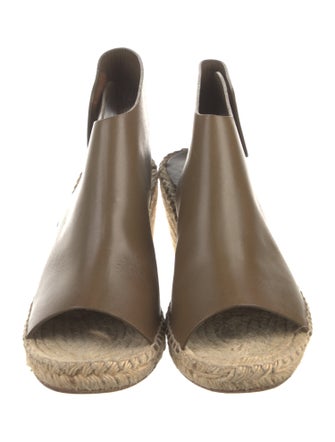 Celine Leather Espadrilles