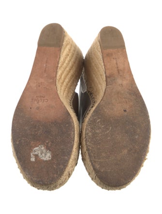 Celine Leather Espadrilles
